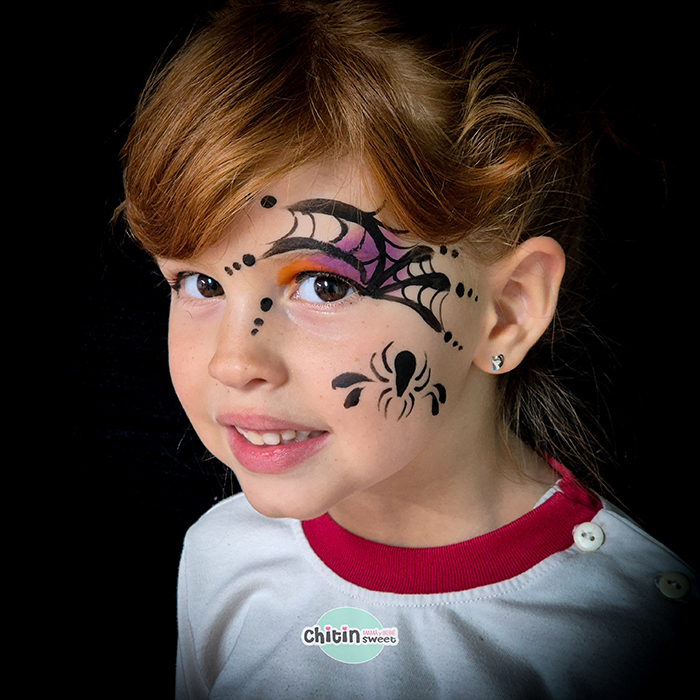 halloween-maquillaje-calabaza- muecielago-elda